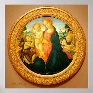 Drei heilige Kinder von Sellaio Poster