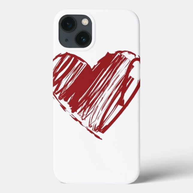 Drei Herzen Case-Mate iPhone Hülle (Rückseite)