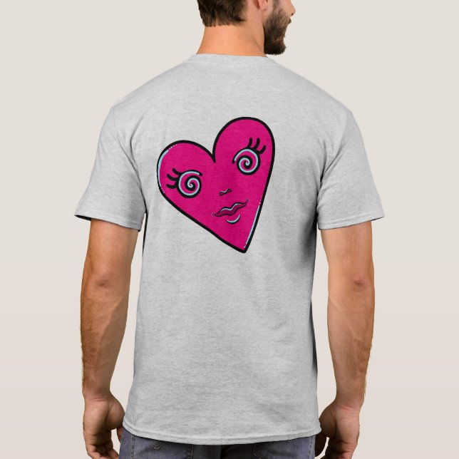 Drei Herzen T-Shirt (Rückseite)