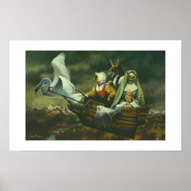 Drei Hexen Fine Art Print Poster (Vorne)