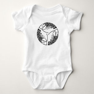 Drei hintereinander angeordnete Langusten Baby Strampler