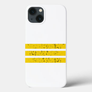 Drei horizontale Streifen   Vintage Yin-Yang-Symbo Case-Mate iPhone Hülle