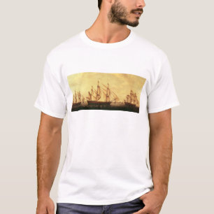 Drei Hudson Bayschiffe in der Themse T-Shirt