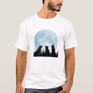 Drei Hundenacht T-Shirt