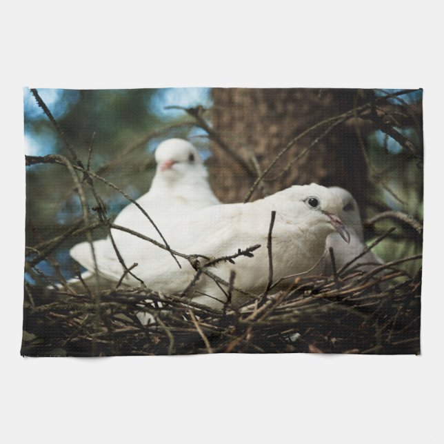 Drei in einem Baum Handtuch (Horizontal)