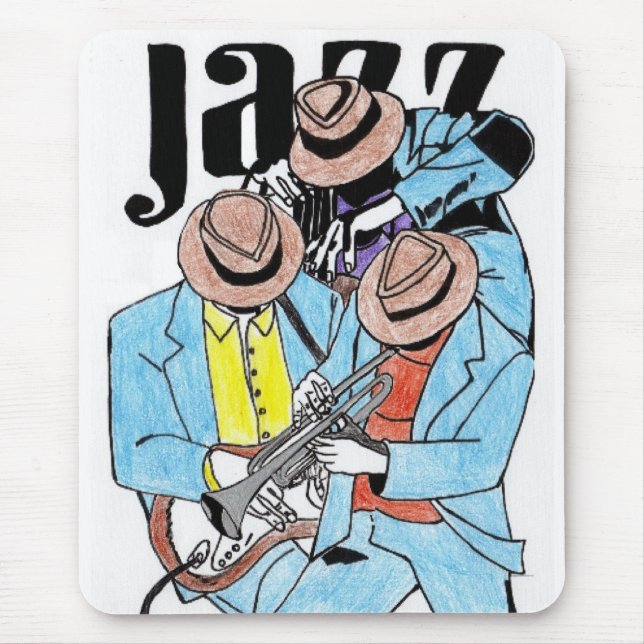 Drei Jazz Mousepad (Vorne)