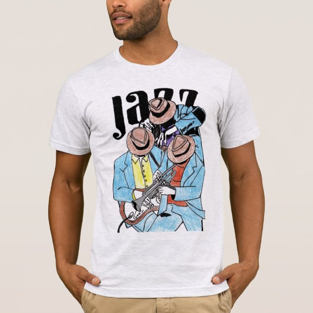 DREI JAZZ T-Shirt (Vorderseite)