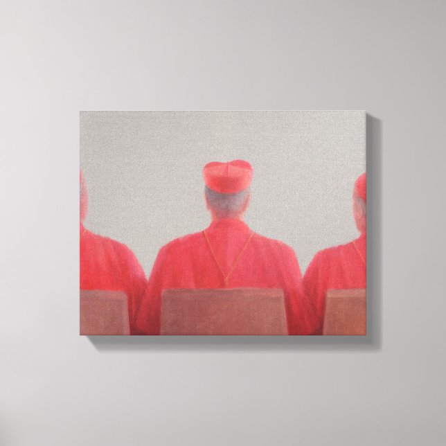 Drei Kardinäle II 2012 Leinwanddruck (Vorderseite)