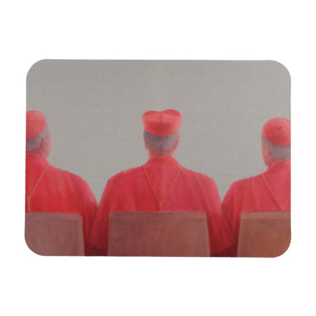 Drei Kardinäle II 2012 Magnet (Horizontal)