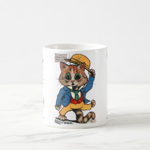 Drei Katzen, Louis Wain Kaffeetasse