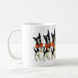 Drei Katzen von Louis Wain - Vintage-Katzenkunst Tasse