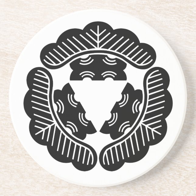 Drei Kiefern Sandstein Untersetzer (Vorne)