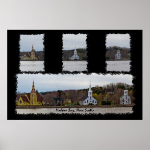 Drei Kirchen Print Poster