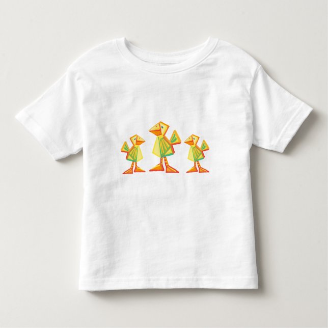 Drei kleine Enten Kleinkind T-shirt (Vorderseite)