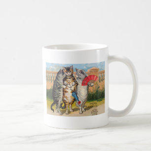 Drei kleine Kätzchen Mother Goose Illustration Kaffeetasse