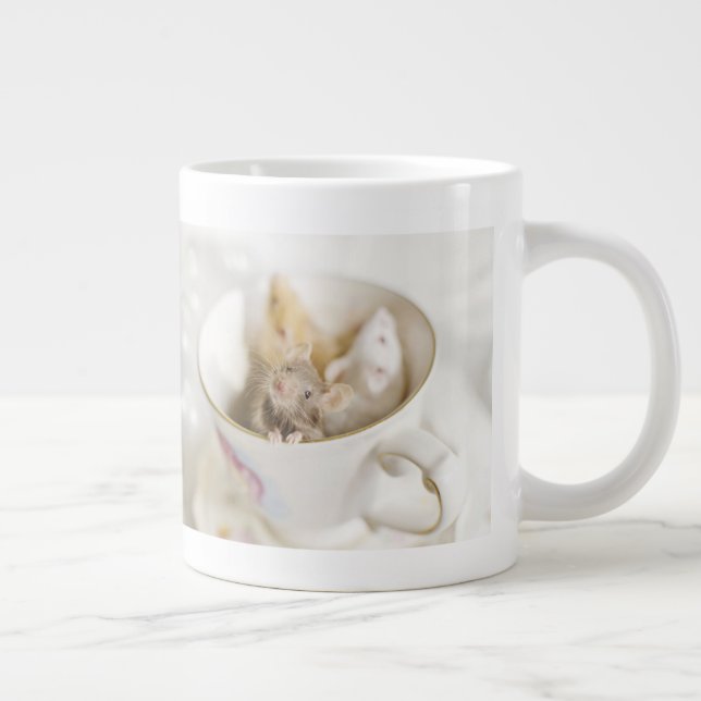 Drei kleine Mäuse Jumbo-Tasse (Rechts)