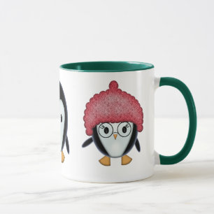 Drei kleine Pinguine Feiertags-Tasse Tasse