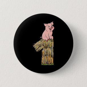 Drei kleine Schweine Schwein 1 Einfaches Kostüm Ki Button