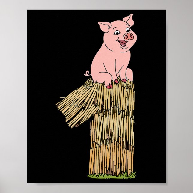 Drei kleine Schweine Schwein 1 leicht Kostüme Kind Poster (Vorne)