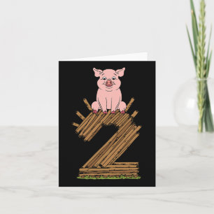 Drei kleine Schweine Schwein 2 leicht Kostüme Kind Karte