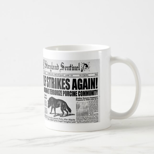 Drei kleine Schweine Tasse (Rechts)