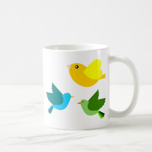 Drei kleine Vögel Tasse