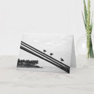 Drei kleine Vögel ~ Urlaub Dankeskarte