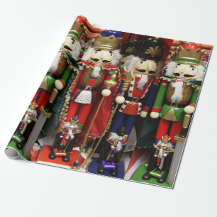 Drei kluge Cracker - Nutcracker Soldiers Geschenkpapier