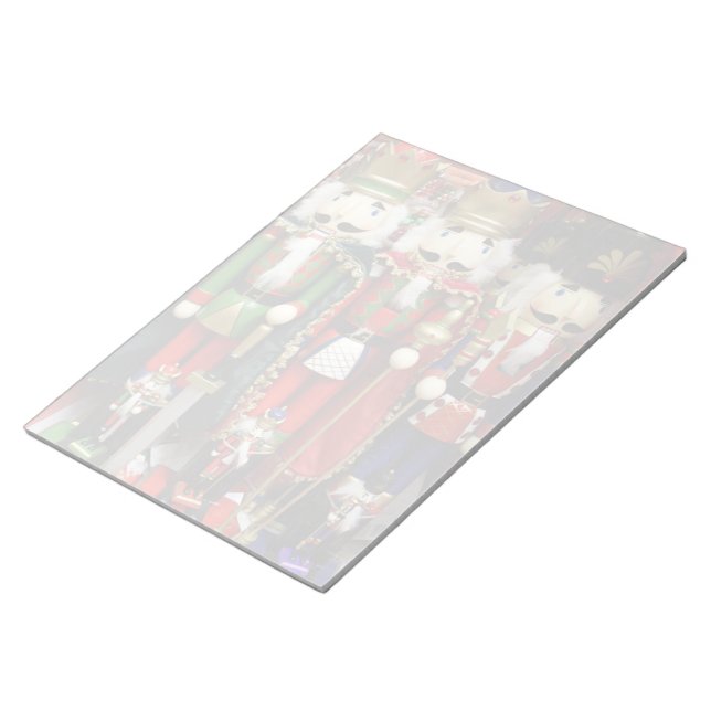 Drei kluge Cracker - Nutcracker Soldiers Notizblock (angewinkelt)