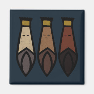 Drei kluge Männer. Los Tres Reyes Magos Magnet