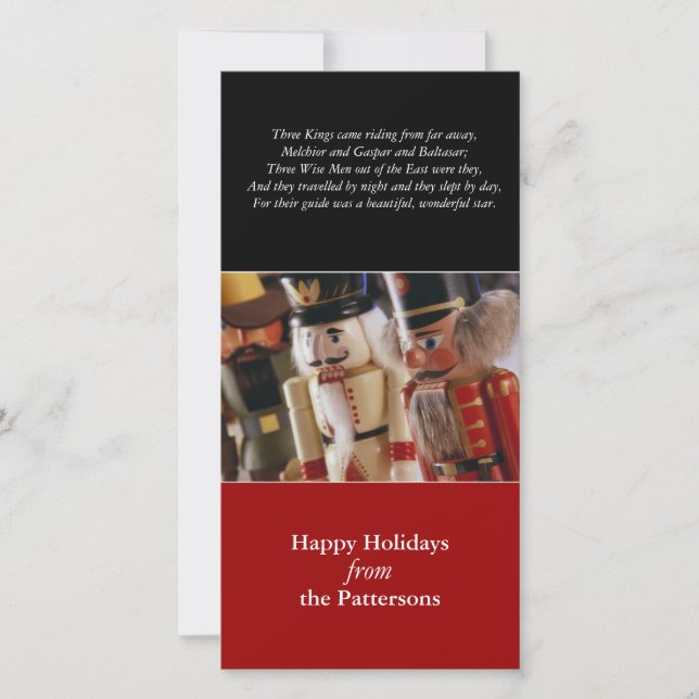 Drei Könige Urlaubskarte Feiertagskarte (Vorderseite)