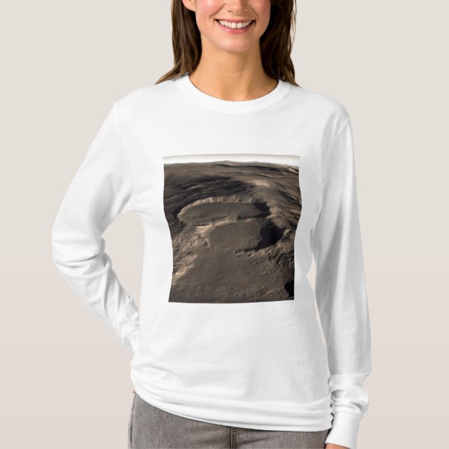 Drei Krater im östlichen Hellasgebiet M T-Shirt (Vorderseite)