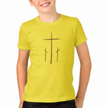 Drei Kreuze auf Calvary