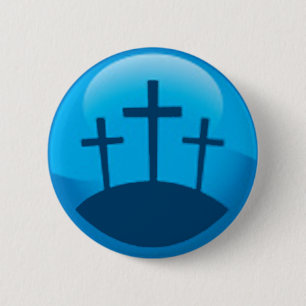 drei Kreuze Button