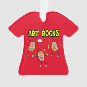Drei Kunstrocks Ornament