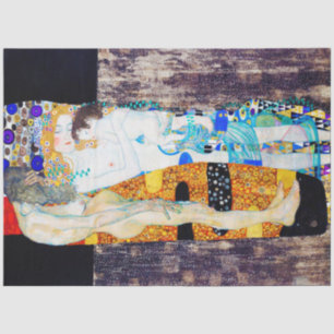 Drei Lebensjahre, Gustav Klimt Seidenpapier