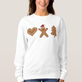 Drei Lebkuchenformen Sweatshirt