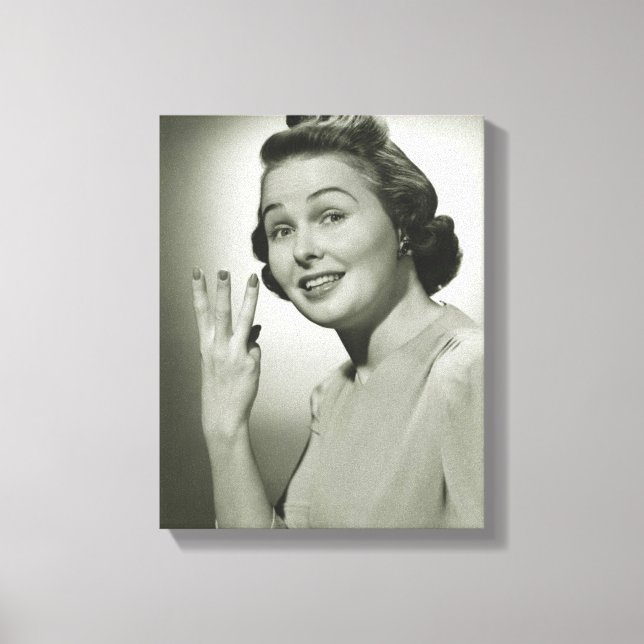 Drei Leinwanddruck (Vorderseite)