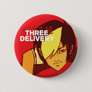 Drei Lieferung Tobey Knopf Button