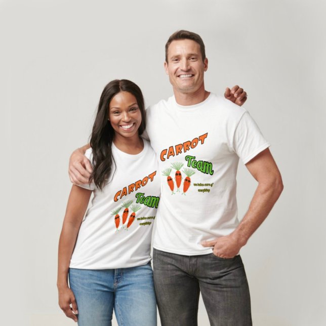 Drei lustige Karotten T-Shirt (Von Creator hochgeladen)