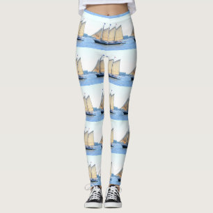 Drei-Mastschwärmer-Segler Leggings