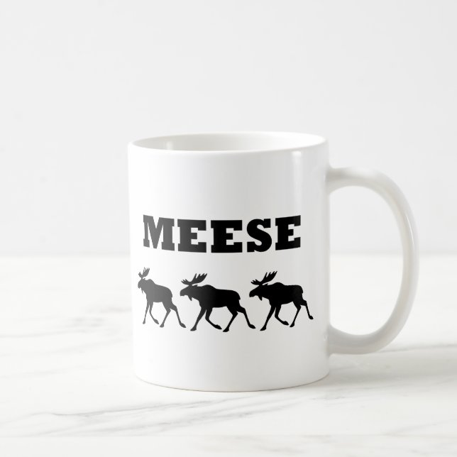 Drei Meese lustig Kaffeetasse (Rechts)