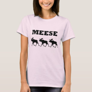 Drei Meese lustiger T - Shirt