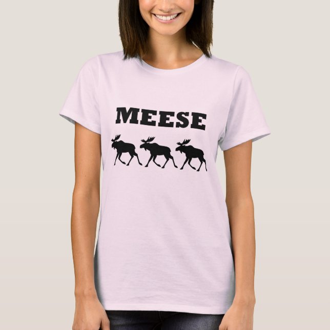 Drei Meese lustiger T - Shirt (Vorderseite)