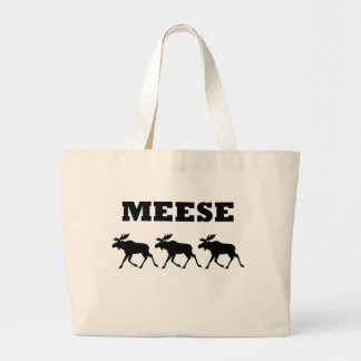 Drei Meese lustiger T - Shirt Jumbo Stoffbeutel