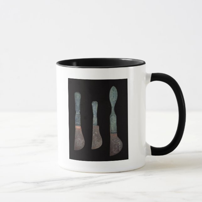 Drei Messer von Pompeji, römisch, c.100 BC-79 Tasse (Rechts)