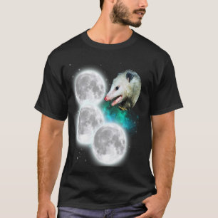 Drei Monde Opossum - komisch verworrene Meme Possu T-Shirt