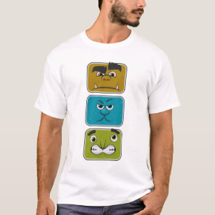 Drei Monsterfedern T-Shirt