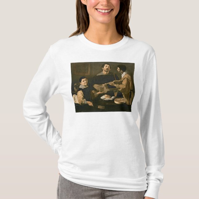 Drei Musiker, 1618 T-Shirt (Vorderseite)