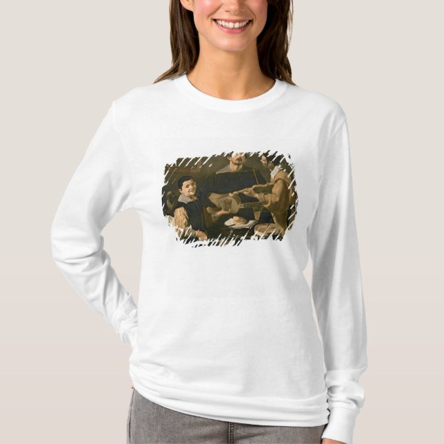 Drei Musiker, 1618 T-Shirt (Vorderseite)